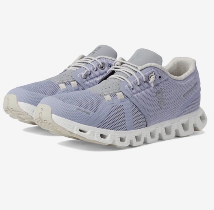 On Cloud Slip On Running Shoe Lilac Purple/White Women's 11