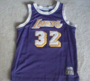 magic johnson jersey ebay