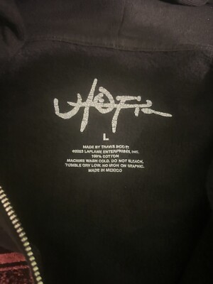 Travis Scott Reverse Utopia Zip Up Hoodie 'Black' Size Large Travis Scott Reverse Utopia Zip Up Hoodie 'Black' Size Large