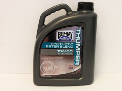 11,23 /l Bel-Ray Thumper Racing 4T 15W-50 4 Ltr semisyn Cross Motorenöl