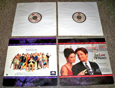 2 MICHAEL J FOX LASERDISCS - FOR LOVE OR MONEY 1993  GREEDY 1994 - LETTERBOXED 