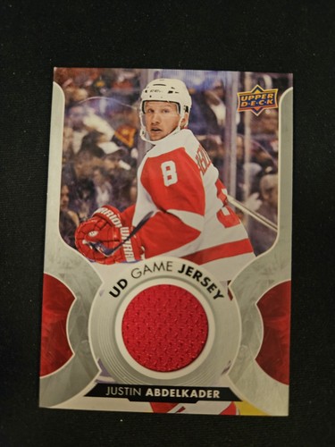17-18 Justin Abdelkader Game Used Jersey Detroit Red Wings - 第 1/2 張圖片