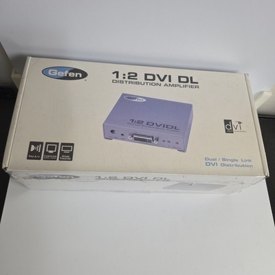 Gefen EXT-DVI-142DL 1x2 DVI DL Splitter Distribution Amplifier