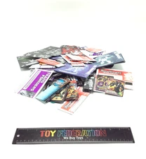 Lot Of 52 TRANSFORMERS Instruction Manuals & 11 Cards, Cybertron, Legacy Ect.