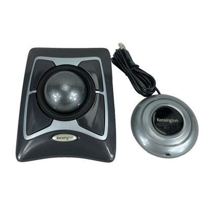 Kensington Expert Trackball Mouse Model 64329 RF Wireless w/ Receiver & Battery