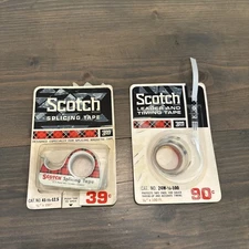 Vintage 3M Scotch Splicing Tape & Leader Timing Tape Reel-to-Reel