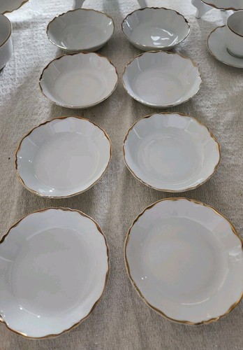 Beautiful, rare, Vintage H&Co Bavaria Dinnerware Set. Made in Germany! - Picture 7 of 21