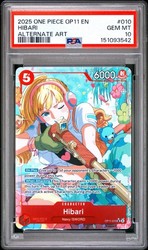 Hibari (Alternate Art) OP11-010 A Fist of Divine Speed