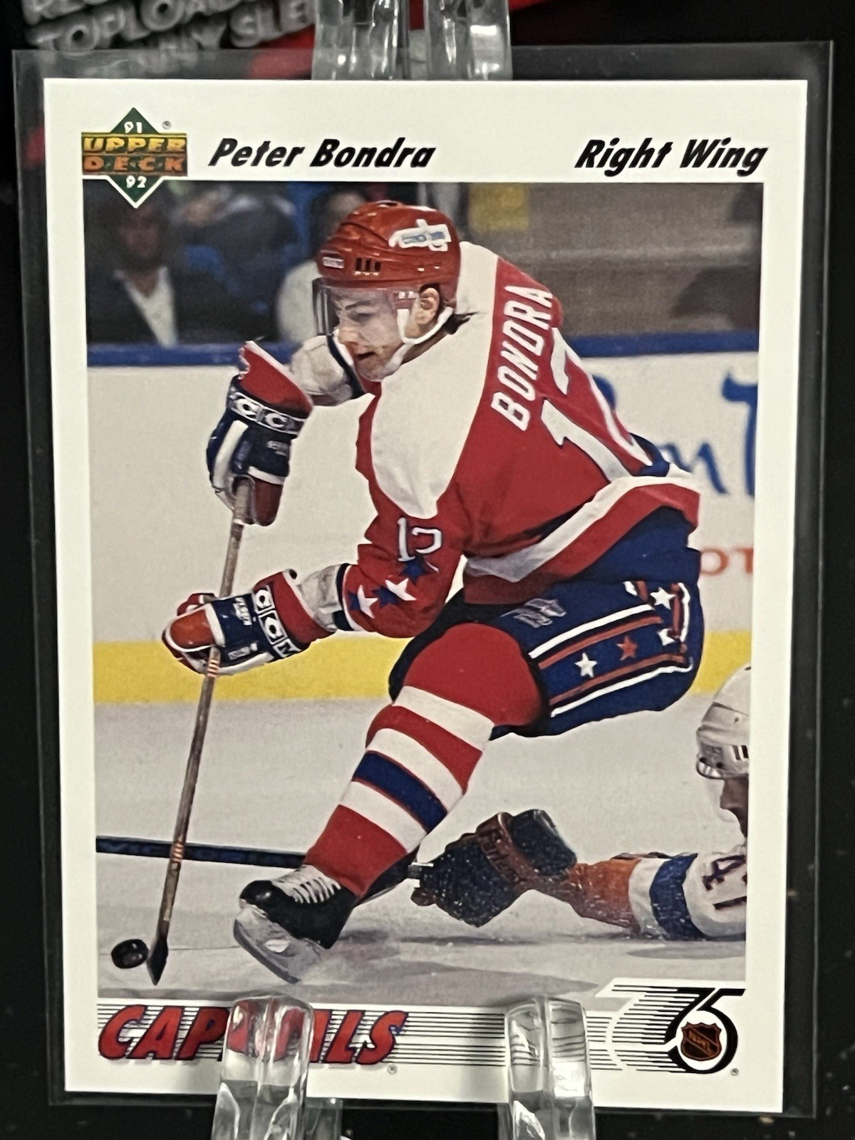 Peter Bondra        1991-92 Upper Deck Hockey     #131       Washington Capitals