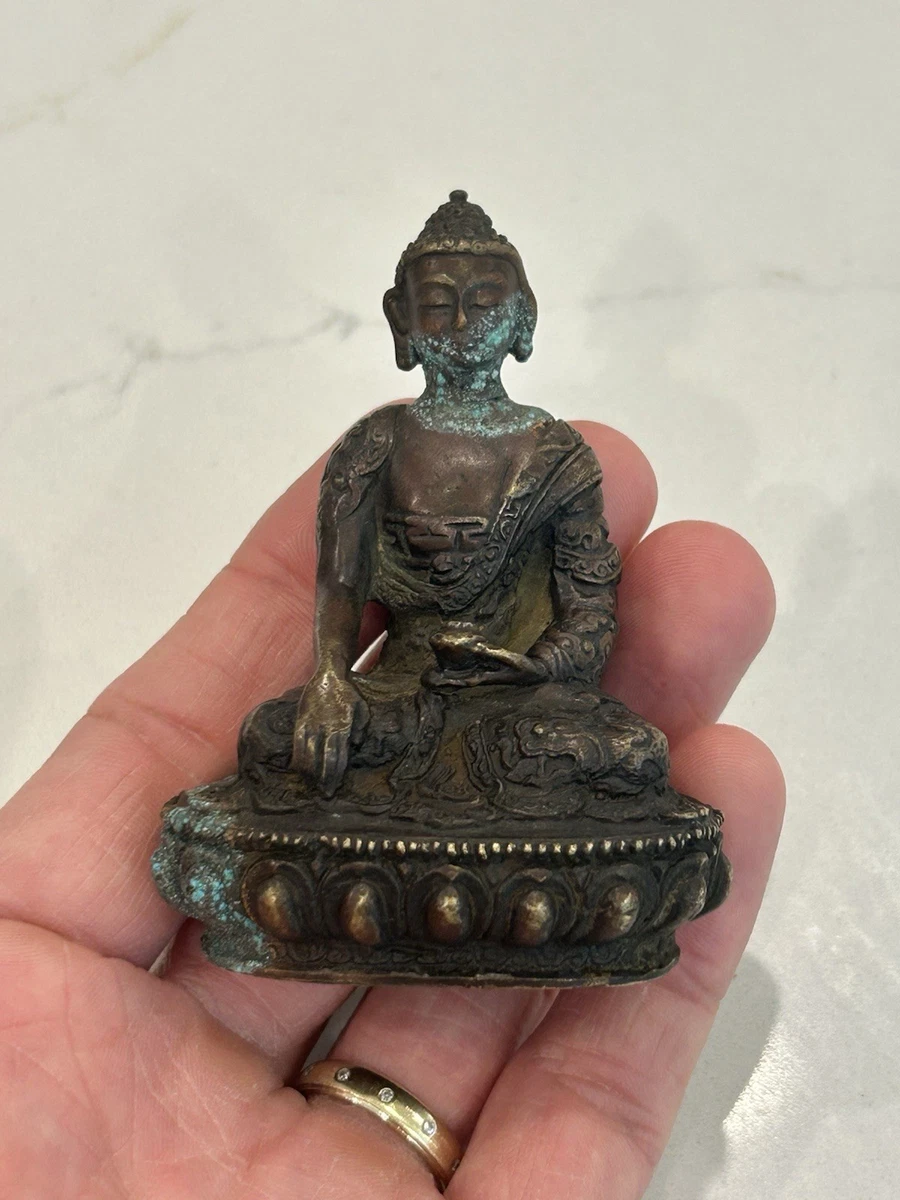 古董原始中国风青铜佛像和雕像| eBay