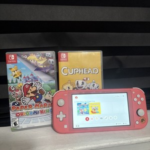 Nintendo Switch Lite Coral Animal Crossing | eBay