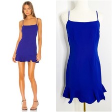 Lovers + Friends Revolve Teddy Mini Dress in Cobalt Blue – Size Small