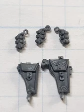 Warhammer 40K World Eaters Bits OOP Khorne Berzerkers Holsters & Grenades Set