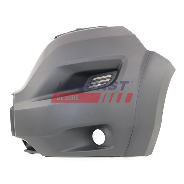 Pare-choc avant gauche anti-choc compatible Boxer Ducato Jumper noir