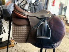 Brown Prestige Event/jump Saddle