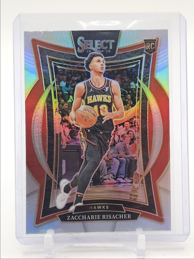 ZACCHARIE RISACHER 2024-25 SELECT CONCOURSE ROOKIE SILVER PRIZM A RC Q4832