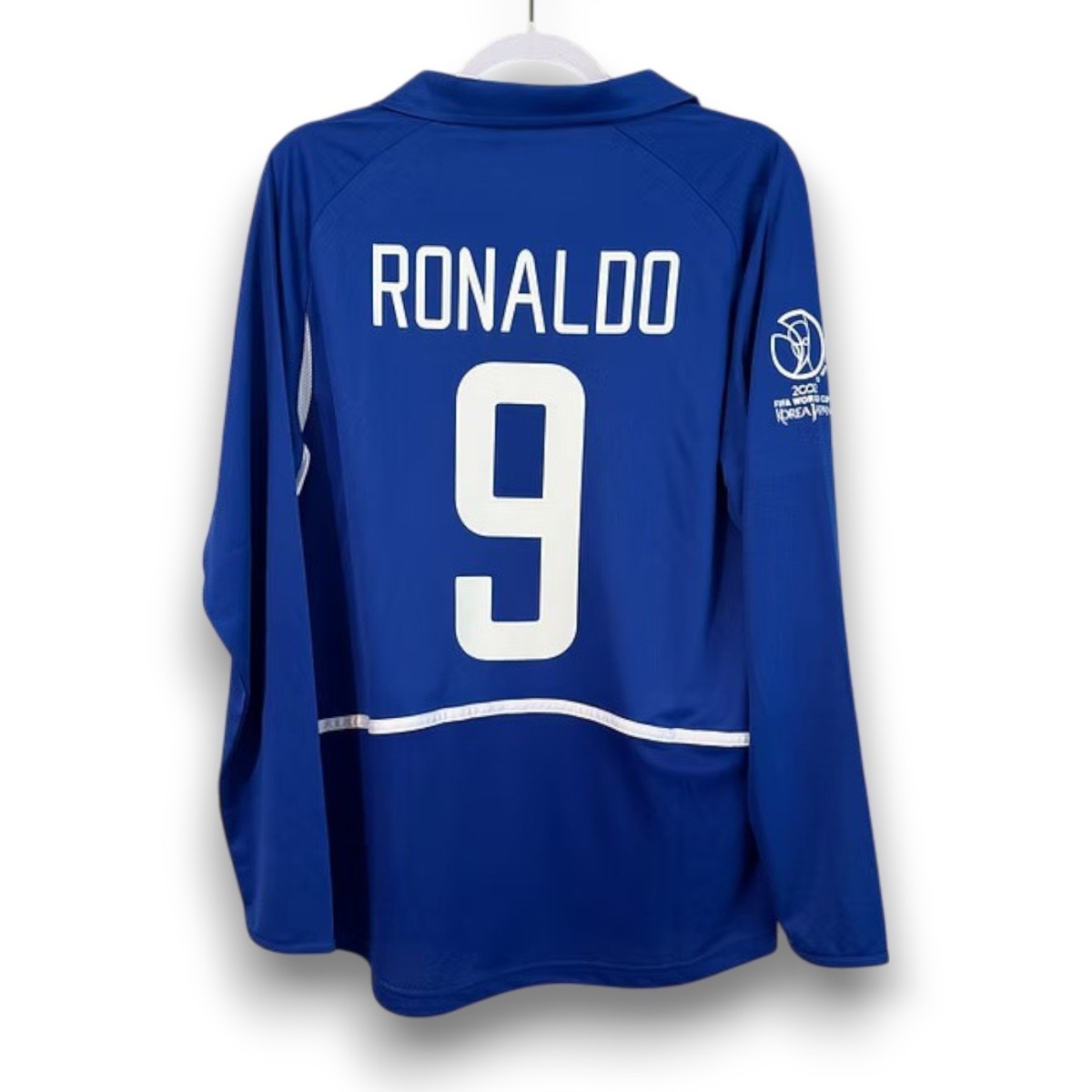 Brazil 2002 World Cup Home Long Sleeve Jersey - Ronaldo #9 | eBay