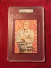 Bill Walsh San Francisco 49ers 1993 HOF Signed Goal Line Art Card PSA/DNA Encap