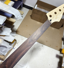 4 string Maple J Bass guitar neck part 20 Fret 34inch rosewood gloss