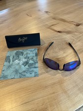 New Maui Jim Polarized Sunglasses 407-11-64  17-130 Rimless