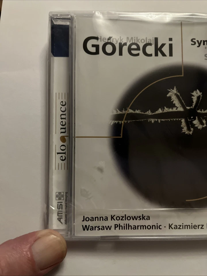 Joanna Koslowska - Górecki: Symphony No. 3. Ex Display. Still Sealed. Philips. - Image 2 of 4