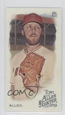 2019 Topps Allen & Ginter Mini Allen & Ginter Logo Back Cody Allen #215 8tj
