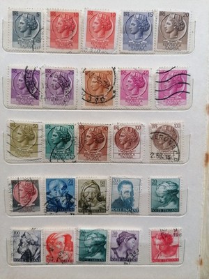 Album - 300 Briefmarken - Olympische Spiele München 1972 Italien und Ausland neu und gebraucht