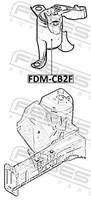 Febest Lagerung, Motor HM-RFRH