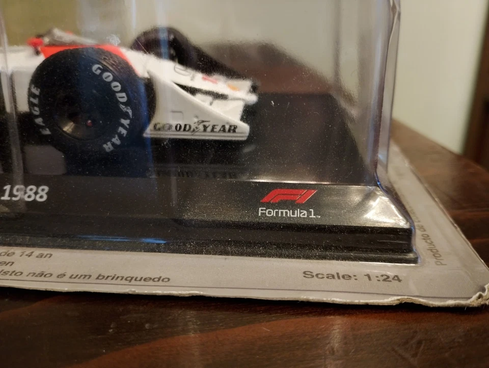 1:24 McLaren MP4/4 Ayrton Senna 1988 Le Grandi Formula 1 F1 - Immagine 4 di 4