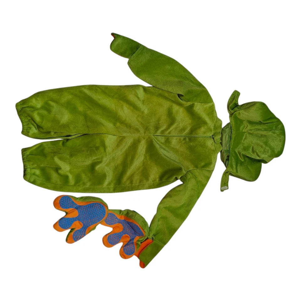 Bebé Animal Halloween Disfraz Lil Froggy Pequeña Rana Verde 12-24 Meses Talla M Foto 2 de 4