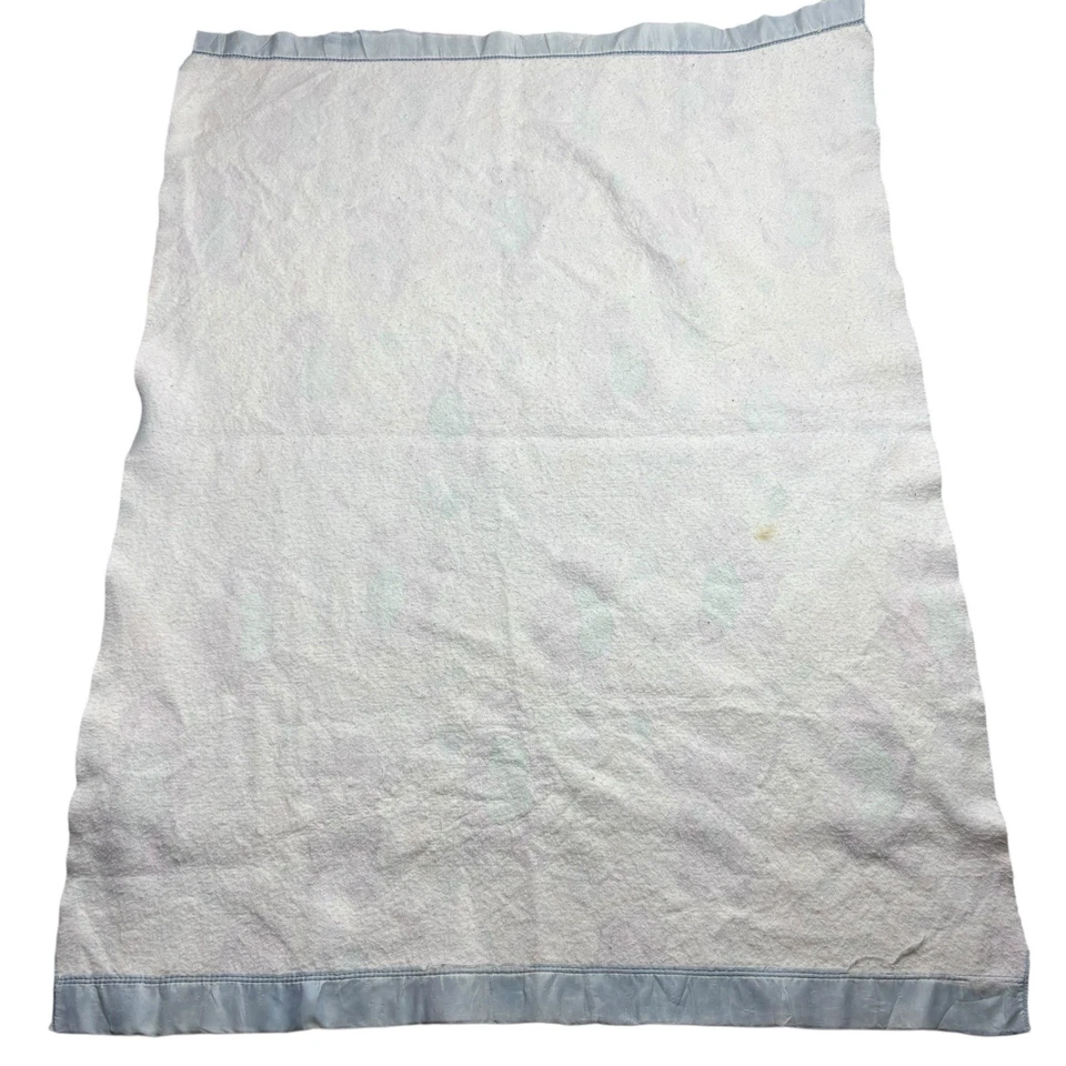 Manta edredón Barney vintage años 90 bebé niño cuna ropa de cama dinosaurio 58x44 pulgadas Foto 3 de 4