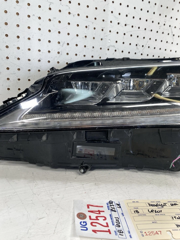 LEXUS RX RX350 RX450H 2016 2018 lado izquierdo triple haz faro lámpara OEM Foto 2 de 4