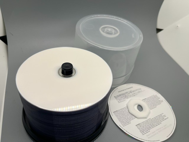 100 JVC TAIYO YUDEN DVD-R WHITE THERMAL 16X 4.7B, DVD-R47-WPT-SK16 FREE SHIPPING
