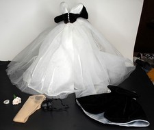 Ashton Drake Gene Marshall Covent Garden Outfit Fashion 16" Doll White Gown