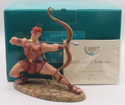 WDCC ''From Zero to Hero'' from Disney's Hercules in Box with COA