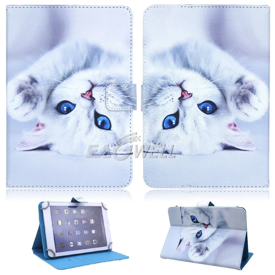 For Samsung Galaxy Tab S4/S5e/S6 8.0 9.7 10.5" Tablet Pattern Leather Case Cover - Image 3 of 4
