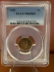 Beautiful 1939 Lincoln Cent PROOF ~~ PCGS PR65RD ~~ LOW MINTAGE!!