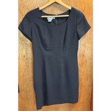 Vintage Jacqueline Ferrar Little Black Dress sz 6P