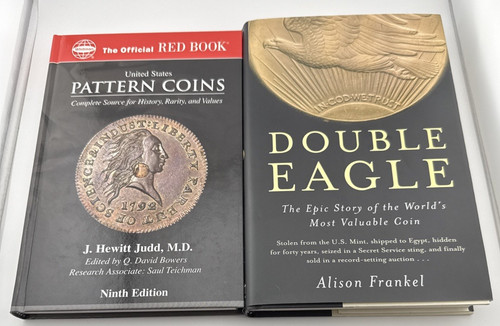 Coin Collecting Books - United States Pattern Coins & Double Eagle - Set Of 2
