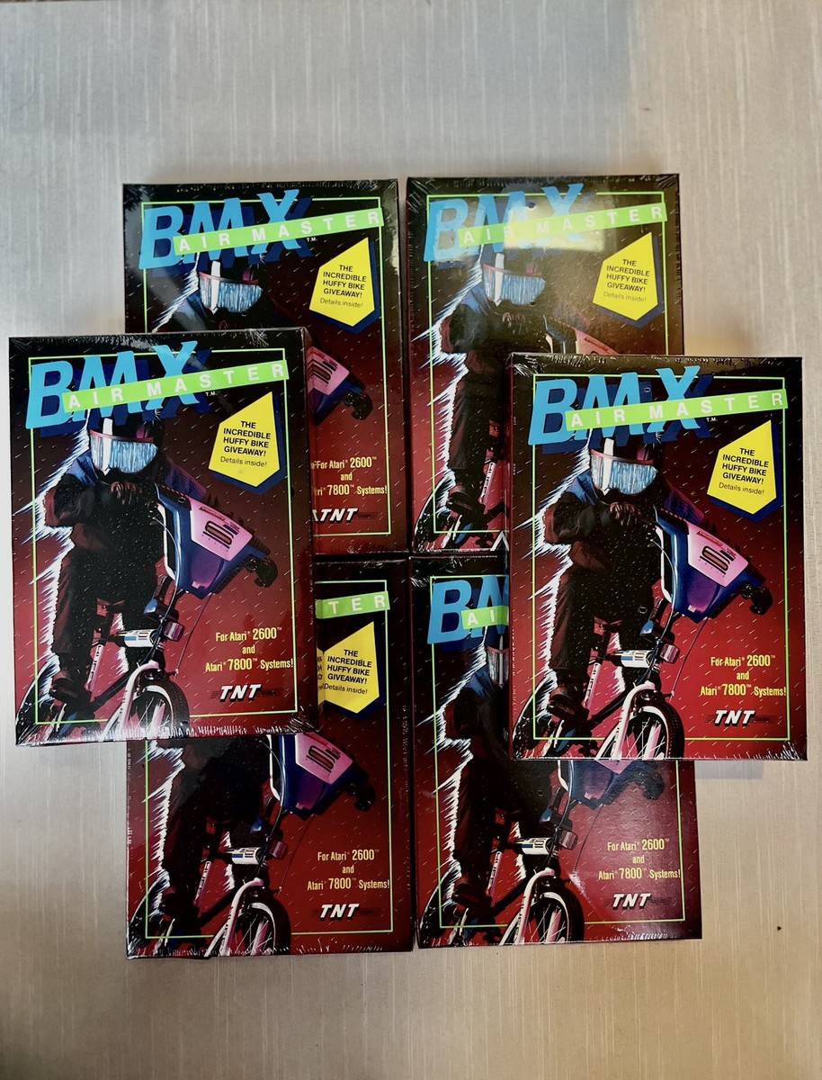 BMX Air Master Pour Atari 2600 – Jeu D’action Rétro, édition Scellée 1989, Collection