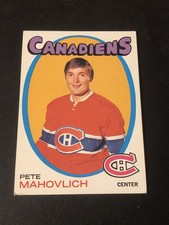 1971-72 Topps Pete Mahovlich #84 VG
