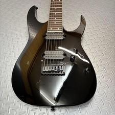 Guitarra Eléctrica Ibanez RG7321 7 Cuerdas Negro Puente Fijo 2007 Indonesia U...