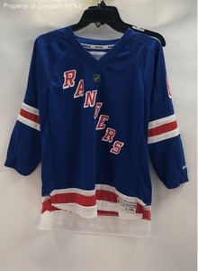 Reebok Youth New York Rangers Rick Nash 61 NHL Hockey Jersey Blue Sz L/XL