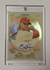 2021 Topps Allen & Ginter Chrome Baseball Cards Checklist and Odds 12