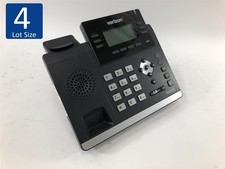 Lot of 4 Verizon Yealink Ultra Elegant IP Phones SIP-T41P