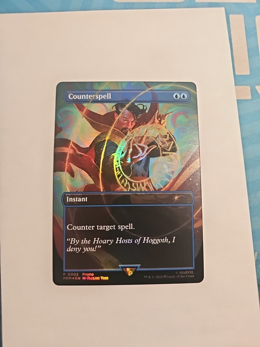MTG 対抗呪文/Counterspell ドクターストレンジ foil Counterspell (Marvel's Dr. Strange) - Foil Promo Nm Mtg | eBay