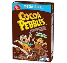 Cocoa Pebbles Cereal Mega Size 779g Box (USA Import)