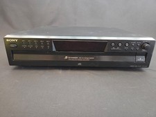 Sony CDP-CE275 5 Disc CD Carousel Changer Player No Remote Tested