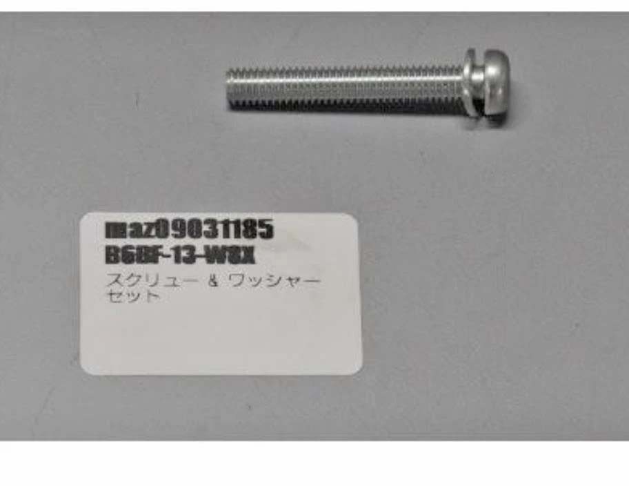 Juego de tornillos y arandelas Mazda OEM B6BF-13-W8X para Roadster Foto 4 de 4