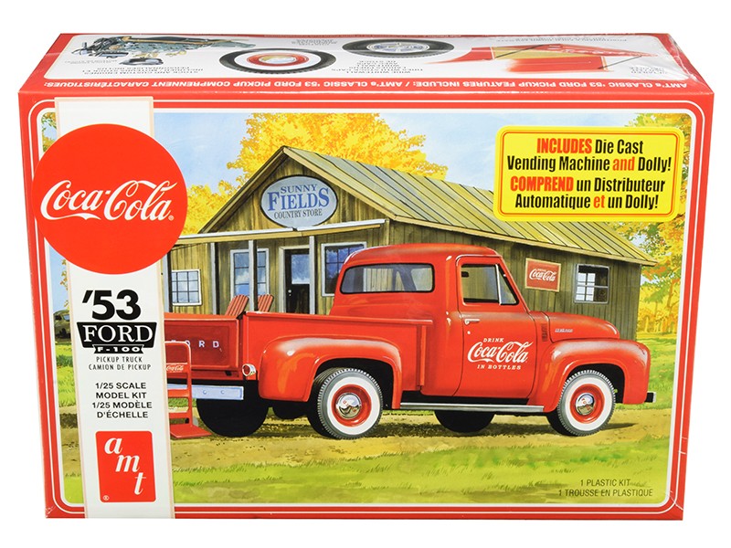 FORD PICK UP (1953) ミニカー 1953 Ford F-100 Pick Up, Blue - Yatming 92148 - 1/18 Scale
